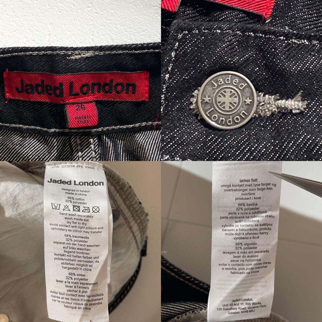 JADED LONDON Pink Sapphire バギーデニム パンツ 26