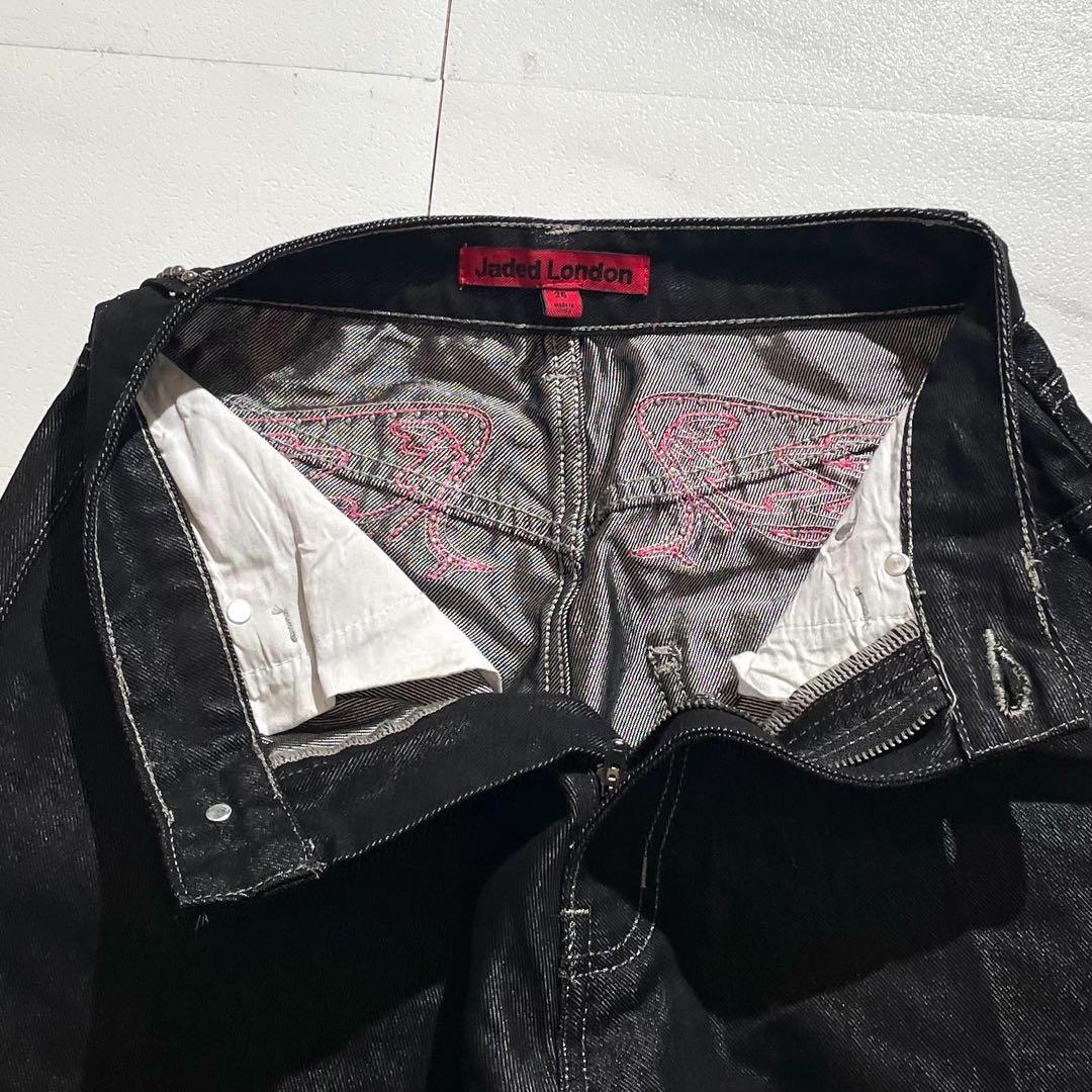 JADED LONDON Pink Sapphire バギーデニム パンツ 26