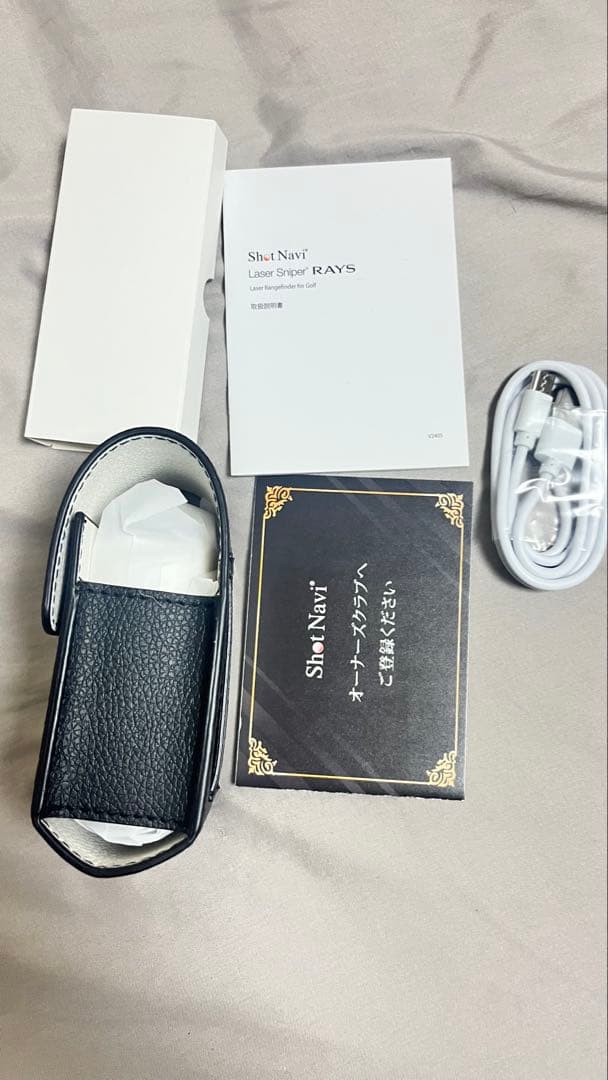 新品　Shot Navi Laser Sniper RAYS ゴルフ用距離計