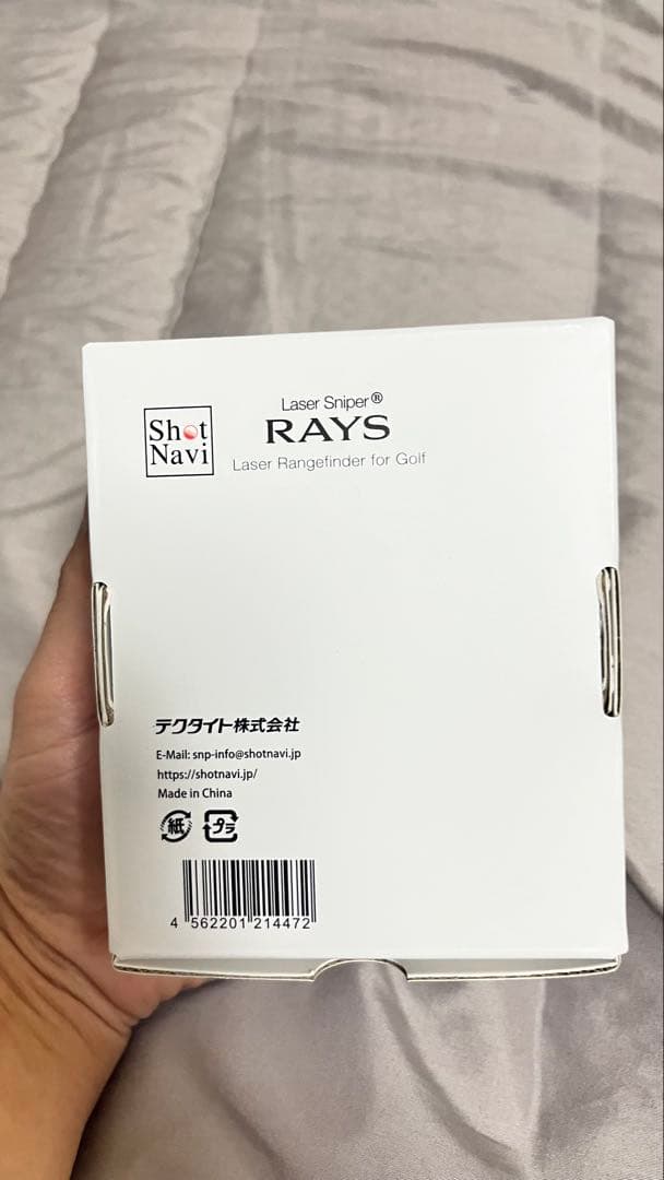 新品　Shot Navi Laser Sniper RAYS ゴルフ用距離計