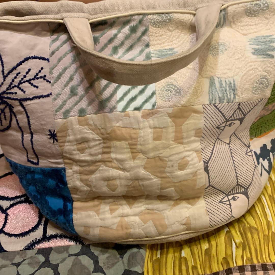 ミナペルホネン Peaceバスケットバッグ