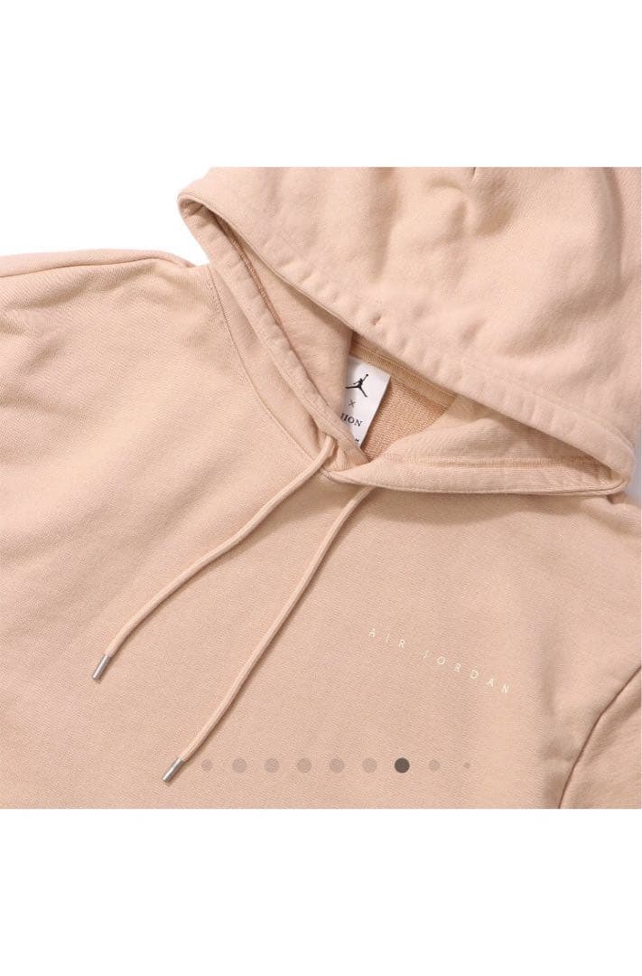 トップス NIKE JORDAN UNION FLEECE HOODIE BEIGE XS
