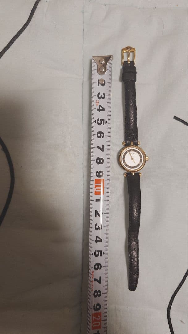 GUCCI シェリーライン レザーベルト 時計