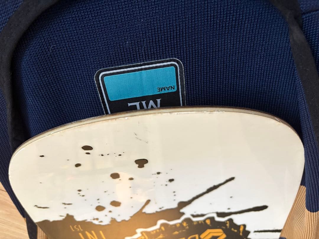 スノーボード　FTWO TNT 151 ダブルキャンバー　ソールカバー付き　板