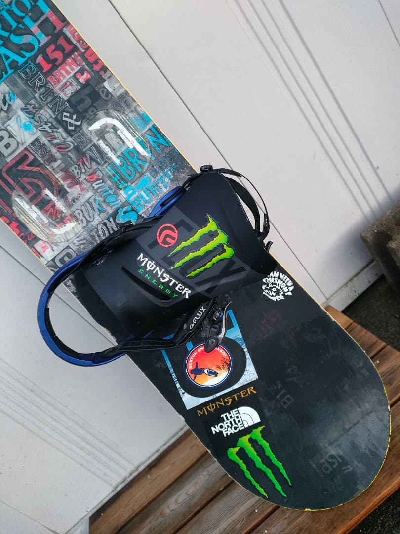 Burton 151cm スノーボード Fluxビンディング付き