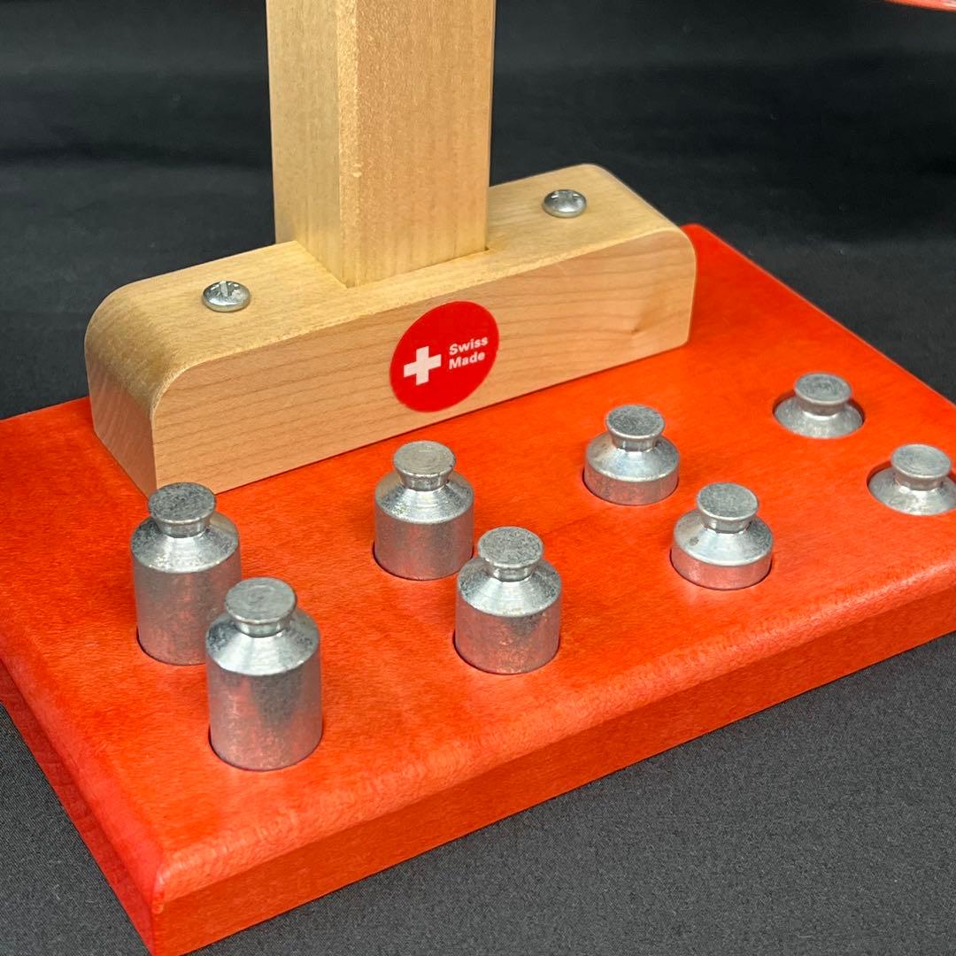 アルビスブラン　はかり　天秤　木製　知育玩具