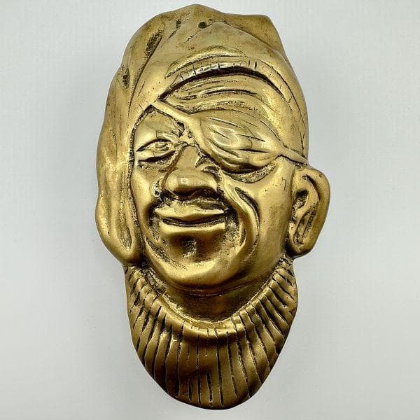 M1187 Vintage 未使用 1979's 海賊 ドアノッカー