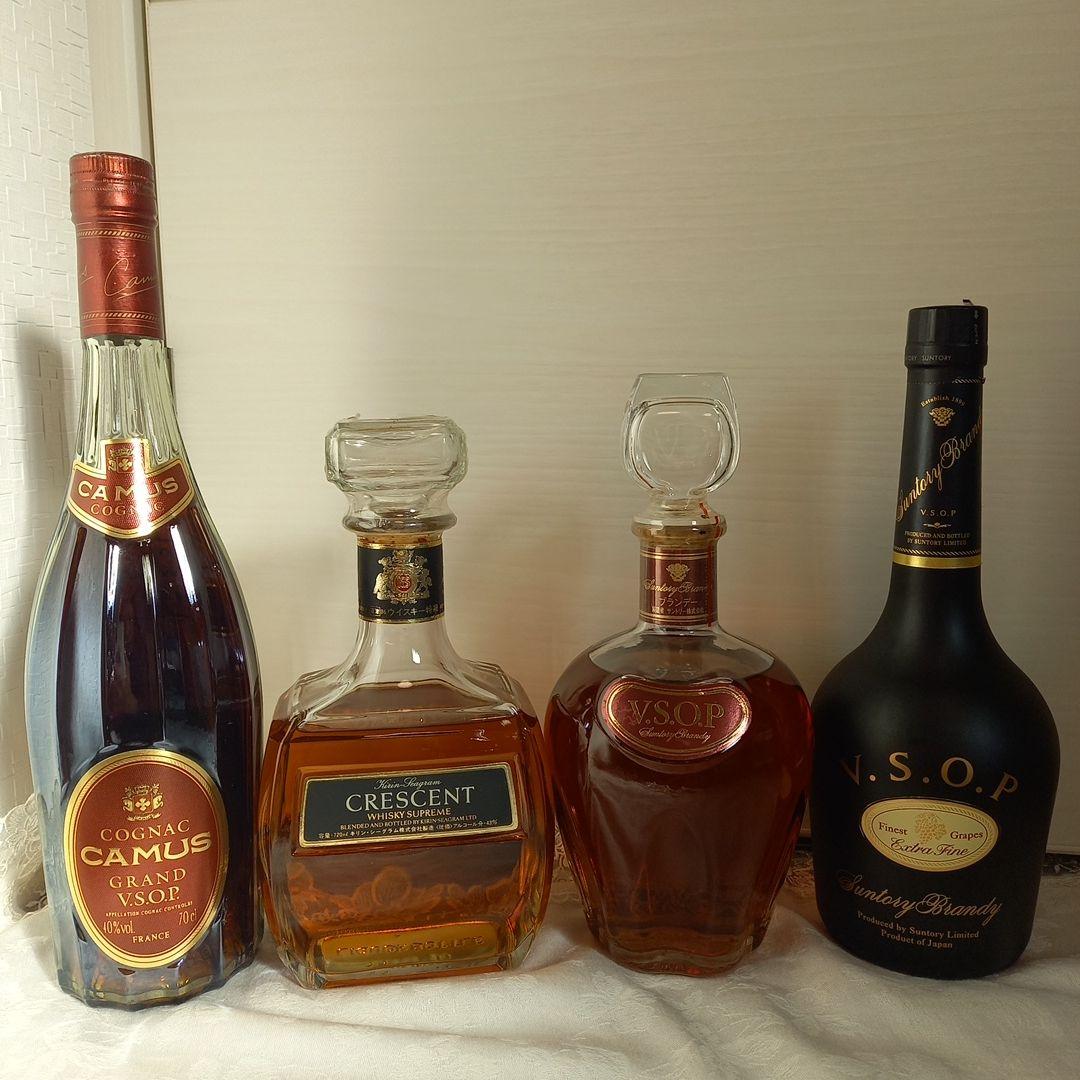 ブランデー　VSOP　３本　ウイスキークレスタ　１本