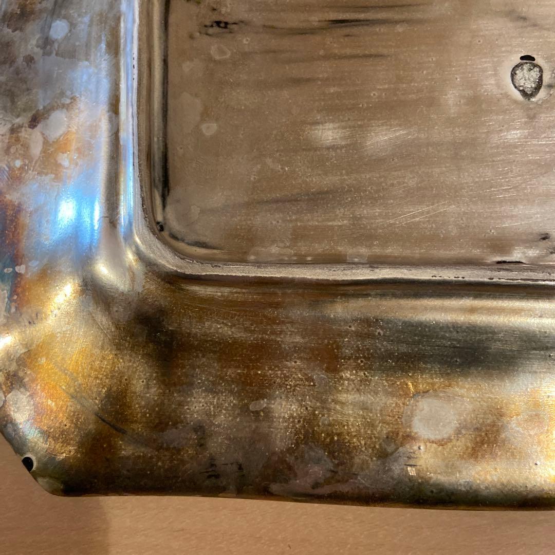 伊藤聡信　皿　銀彩　新品未使用【個展購入】