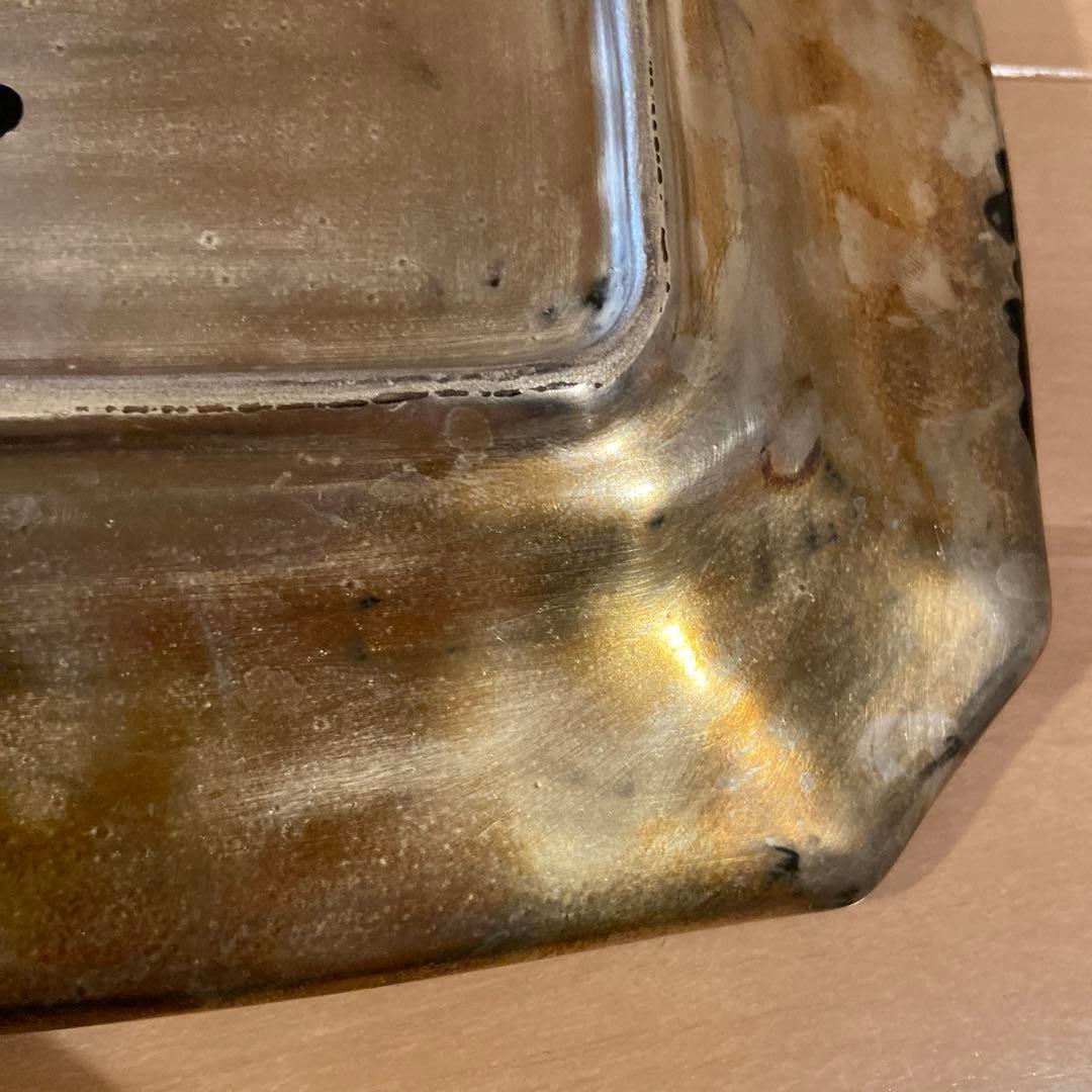 伊藤聡信　皿　銀彩　新品未使用【個展購入】