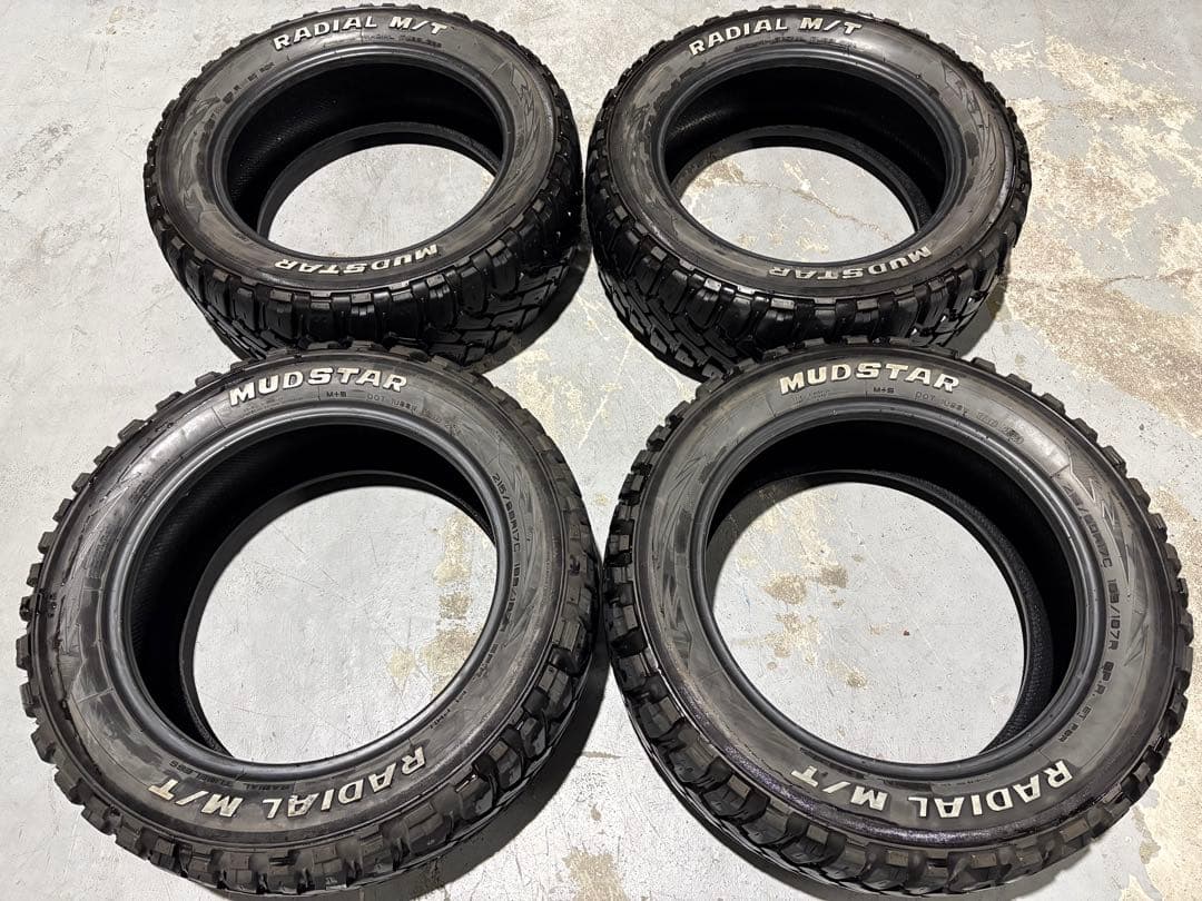 MUDSTAR RADIAL M/T 215/60R17 タイヤ4本セット