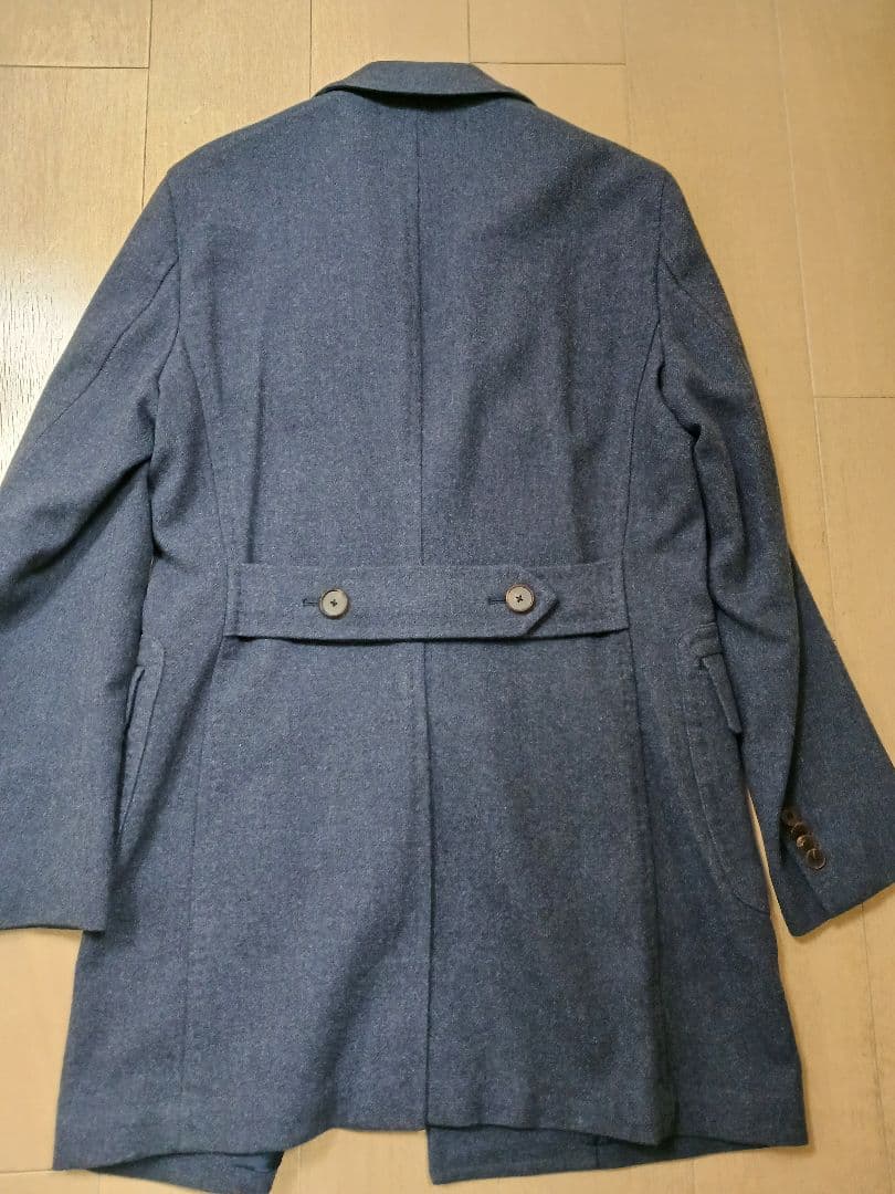 お値下げ　ネイビー チェスターコート