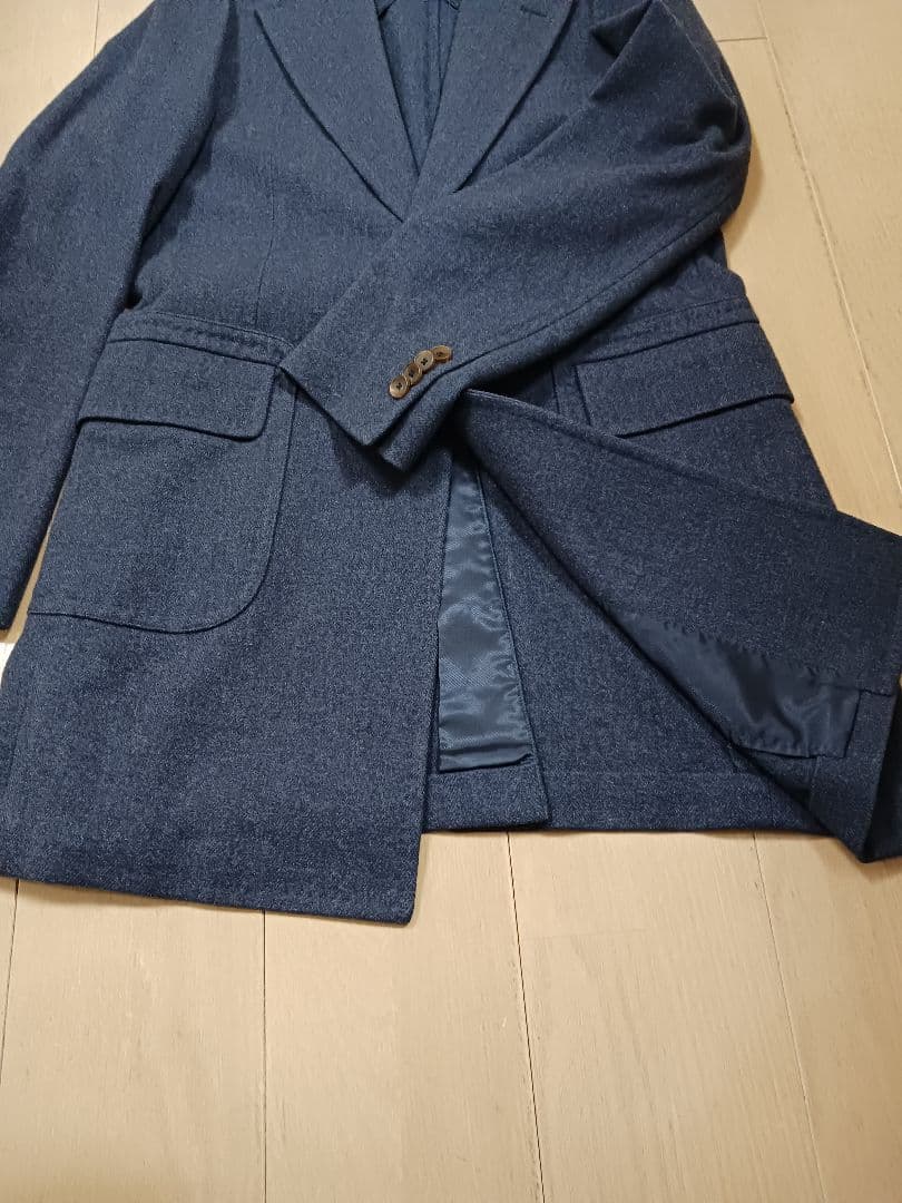 お値下げ　ネイビー チェスターコート