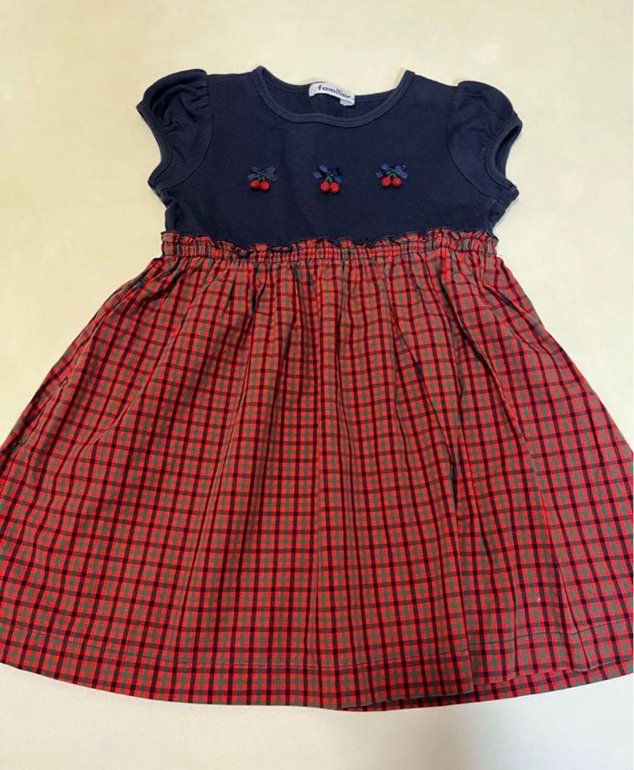 familiar 半袖 ワンピース 100cm セット