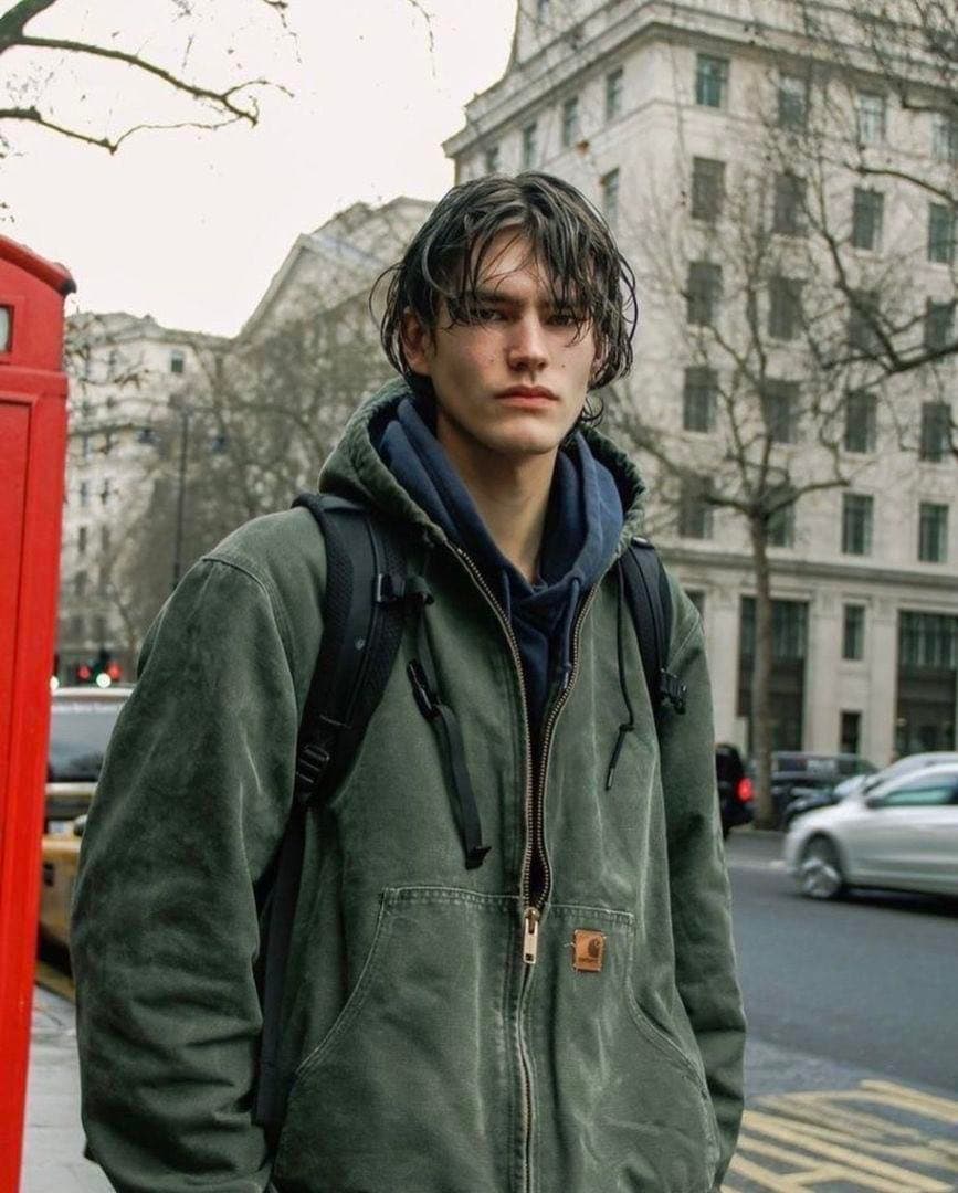 雰囲気抜群　Carhartt アクティブジャケット　MOS