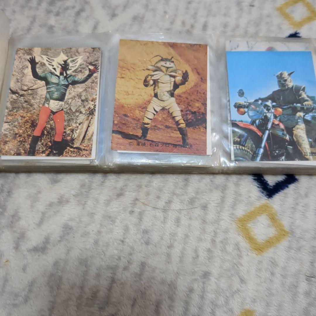 I*2様 旧仮面ライダーカードアルバムまとめ売り
