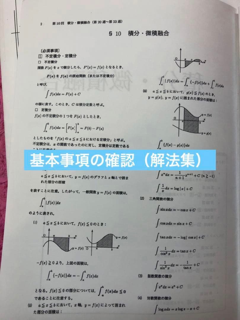 鉄緑会　高3 理系　数学　単元別演習　問題・解答解説フル　鶴田先生の手書解答付