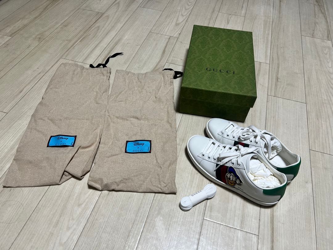 Gucci ドナルドダック スニーカー ホワイト