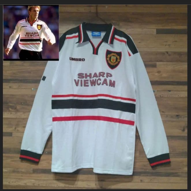 【希少！菅田将暉着用】90年代 マンチェスターユナイテッド ユニフォーム　UK製