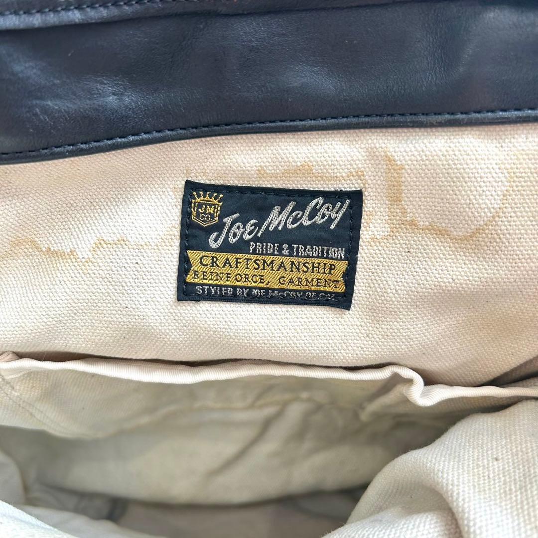 【希少】ザ リアルマッコイズ ジョーマッコイ レザートートバッグ パッチワーク