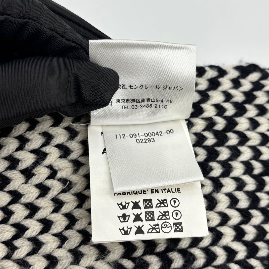 【lowkey】MONCLER モンクレール アイボリー 雪の結晶