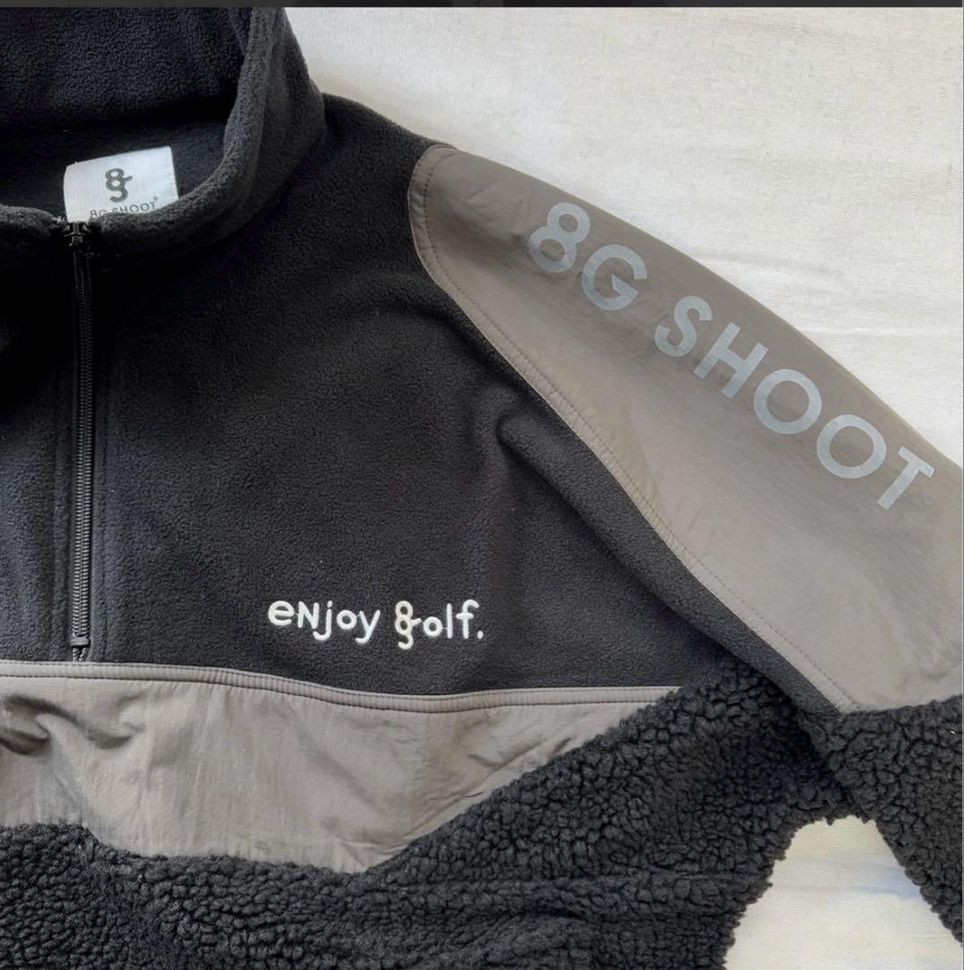 メンズウェア 8gshoot BOA FLEECE HALF ZIP PULLOVER