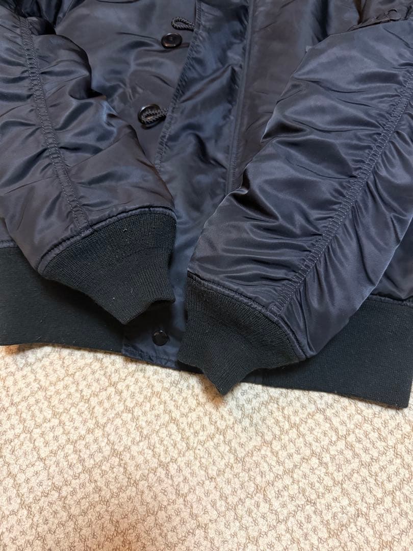 ooo ファー付きフード n2b L 短丈