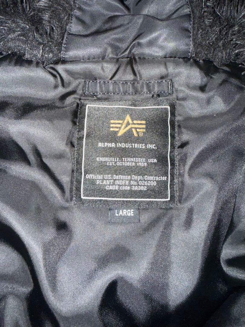 ooo ファー付きフード n2b L 短丈