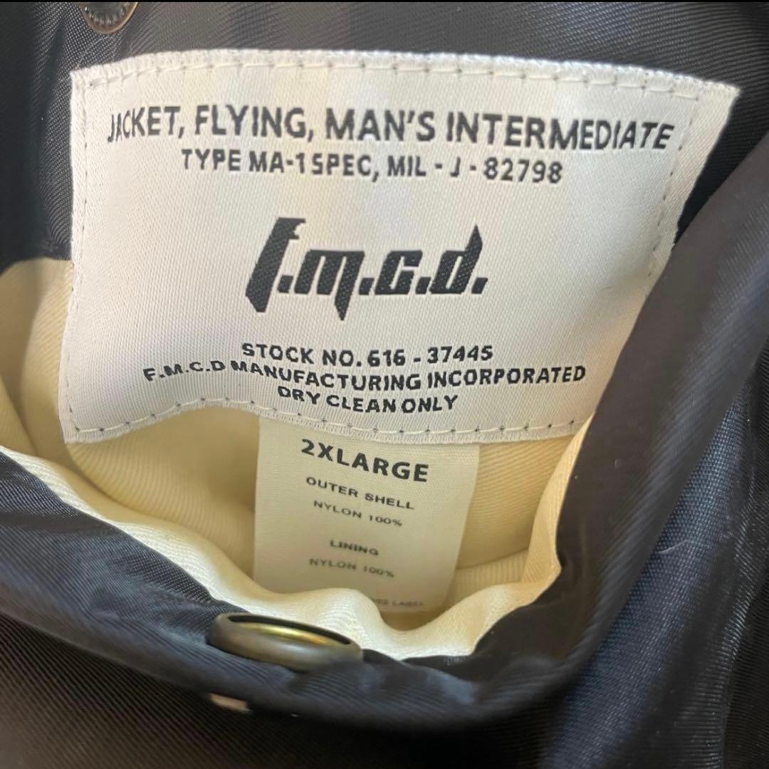 mmm 新品 AHDM / FOSTEX M.C.D. MA-1 XXL