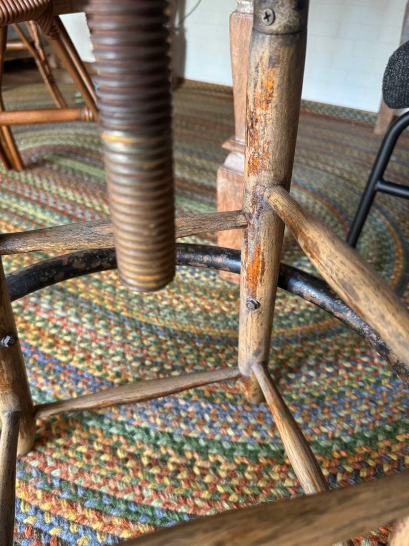 ひぐ　クラッシュゲート　ノットアンティークス　トロイ　バースツール　チェア