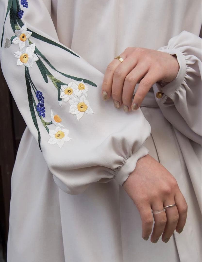 iconology 花を着るワンピース#03【水仙】