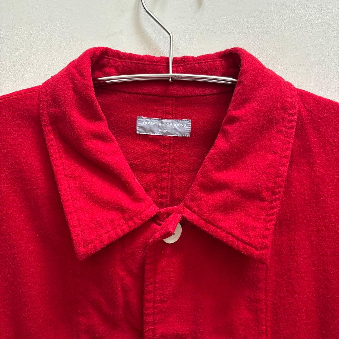 年代物 COMME des GARÇONS 赤いネルシャツ