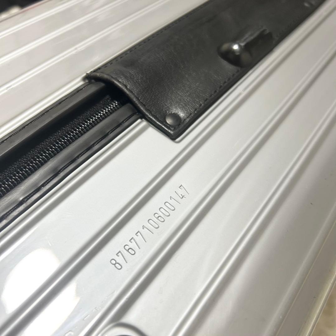 13836✨リモワ サルサ 4輪 TSAロック 特大 シルバー スーツケース