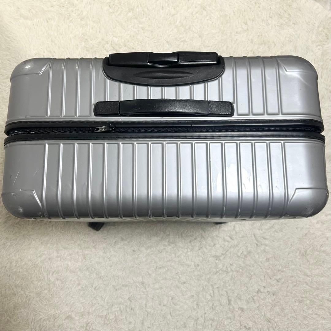 13836✨リモワ サルサ 4輪 TSAロック 特大 シルバー スーツケース