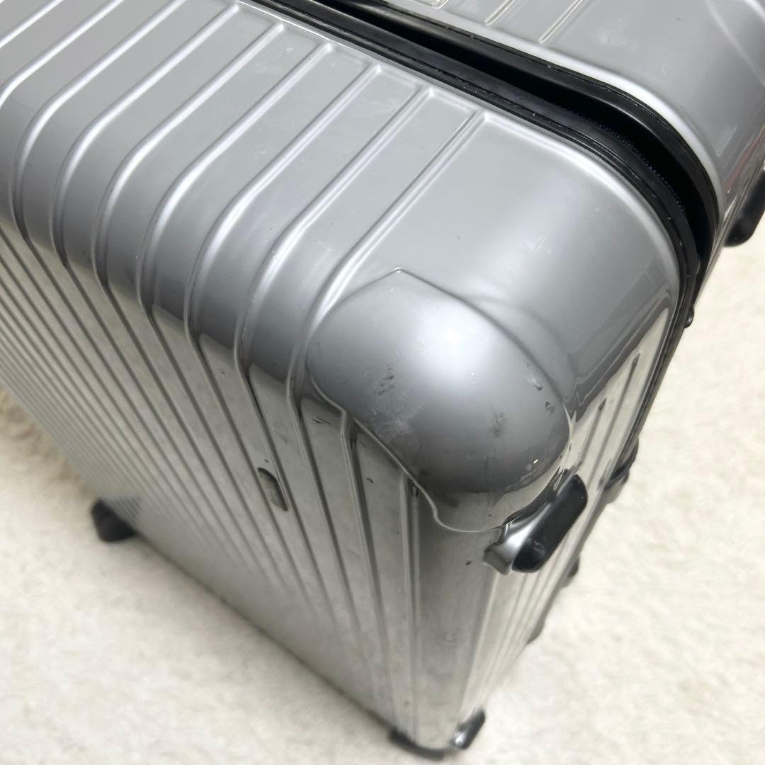 13836✨リモワ サルサ 4輪 TSAロック 特大 シルバー スーツケース