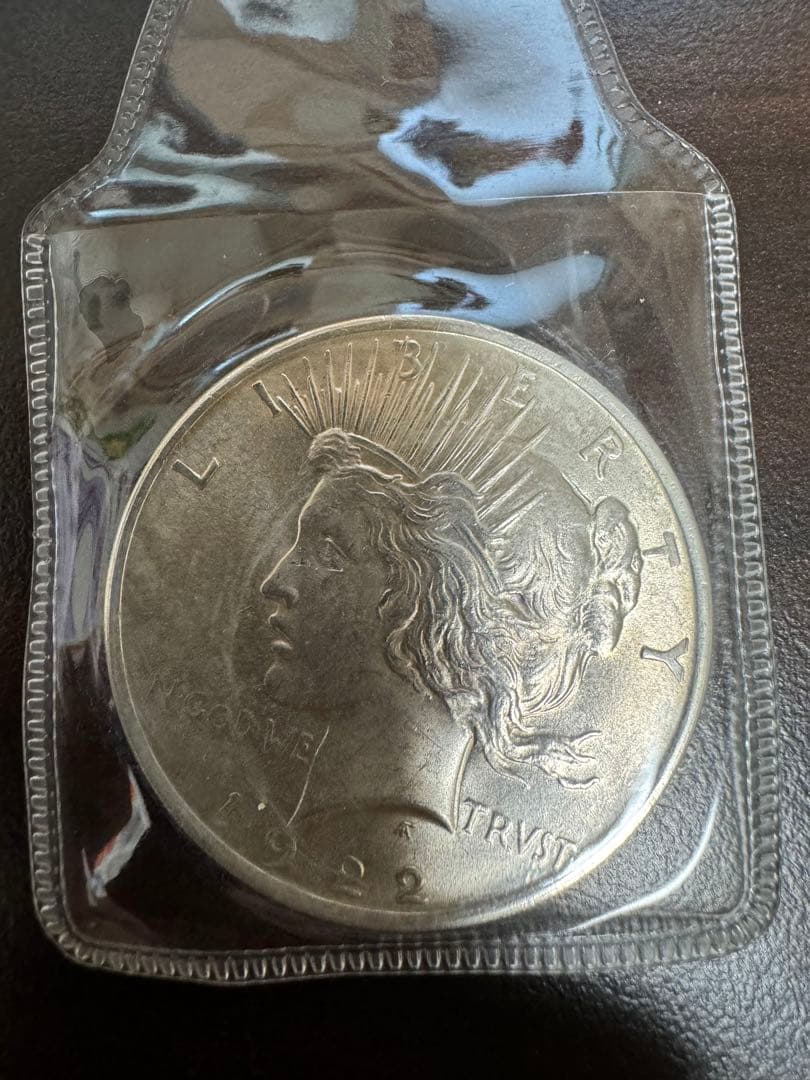 ピース ダラー銀貨 1ドル　極美品