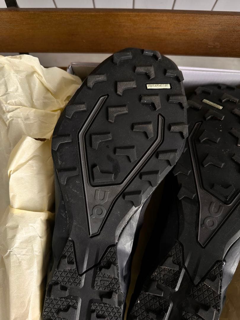 靴 On Cloudventure Peak PAF 1 M All Black