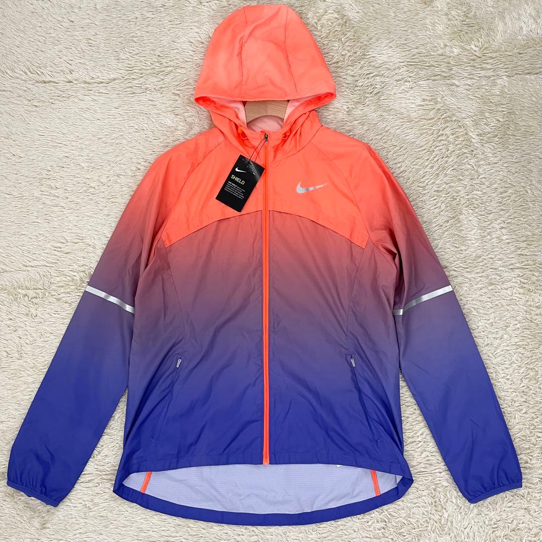 【未使用タグ付き】ナイキ シールド プリズム ナイロンジャケット XLサイズ