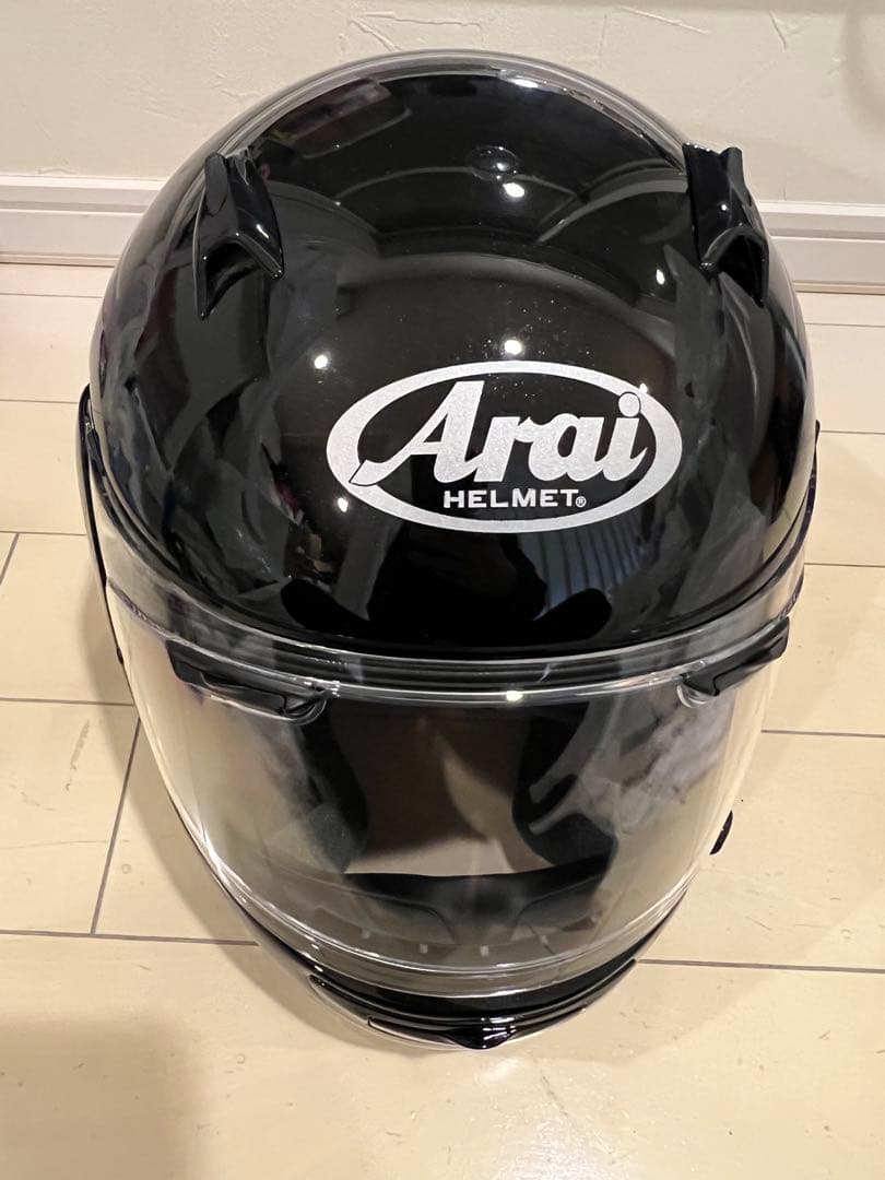 USED美品ヘルメット★Arai フルフェイス XL 61-62 激安送料込み★