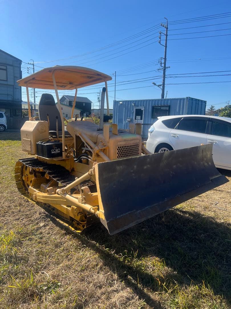 値下げしました❗️ミツビシ屋根付きキャタピラ式ブルドーザー