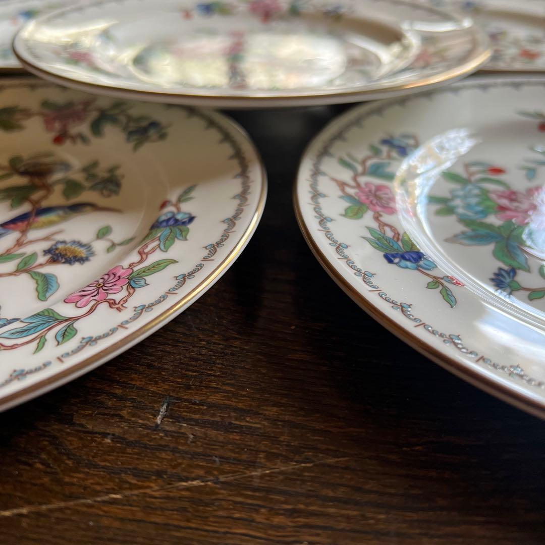 お値下げ　 AYNSLEY England 18cm プレート　5枚