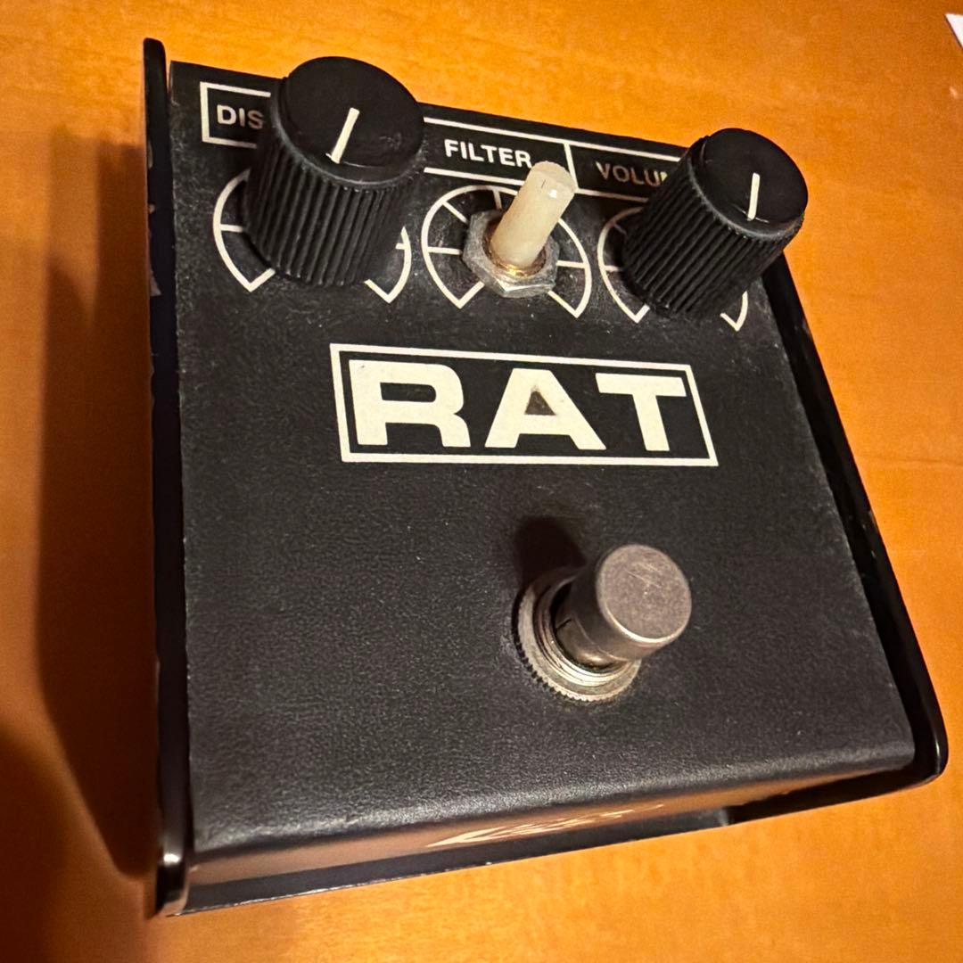 N*)様 【ツマミ割れ】Pro Co RAT2 ヴィンテージ　銀ネジ、銀リベット