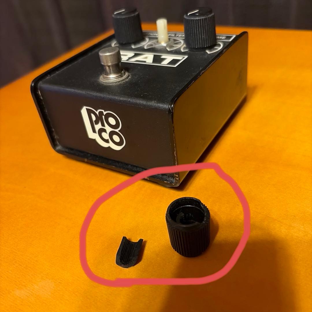 N*)様 【ツマミ割れ】Pro Co RAT2 ヴィンテージ　銀ネジ、銀リベット