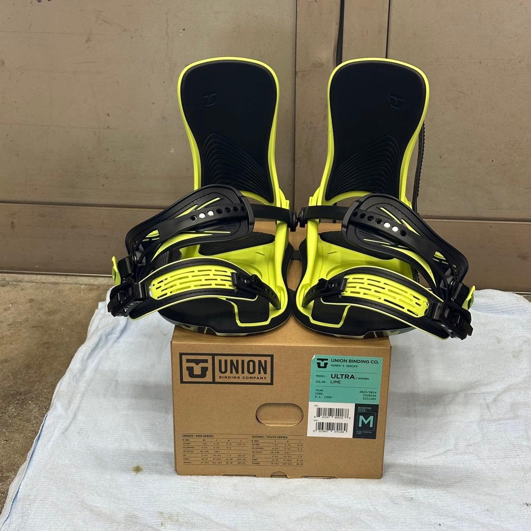 新品未使用　UNION ULTRA WOMENユニオン　ビンディング M