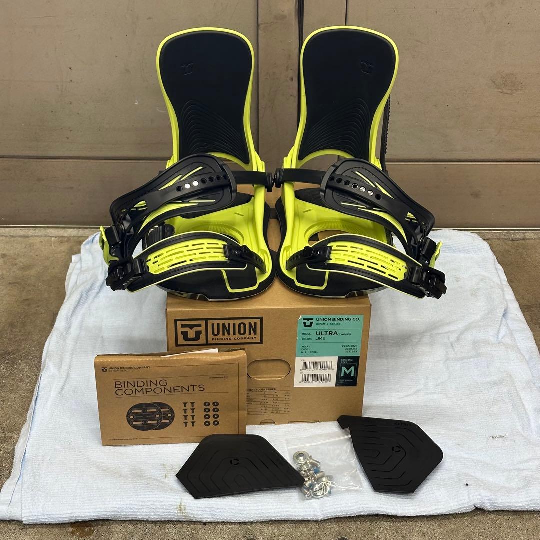 新品未使用　UNION ULTRA WOMENユニオン　ビンディング M