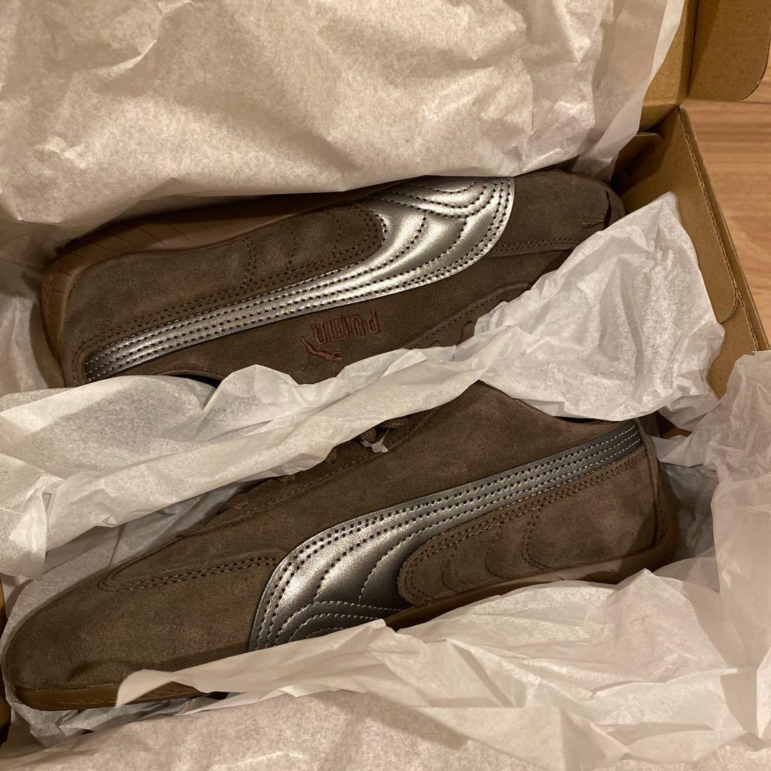 PUMA スピードキャット ブラウン