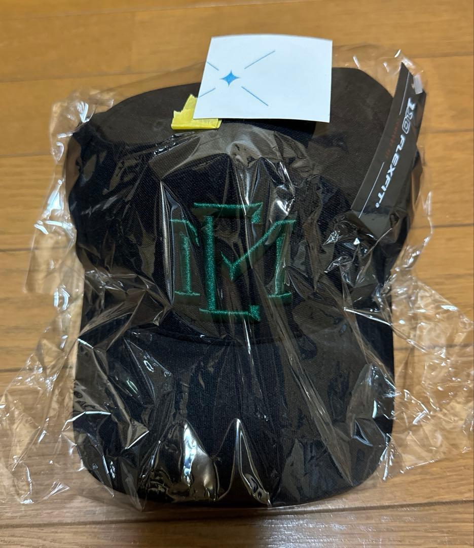 エギマニアックス　クロス3D 刺繍ストレッチキャプ