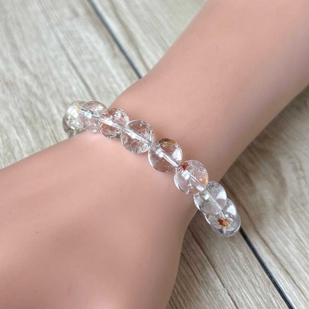 心と体をクリアに/ハーキマーダイヤモンド/パワー 天然石 ストーン ブレスレット