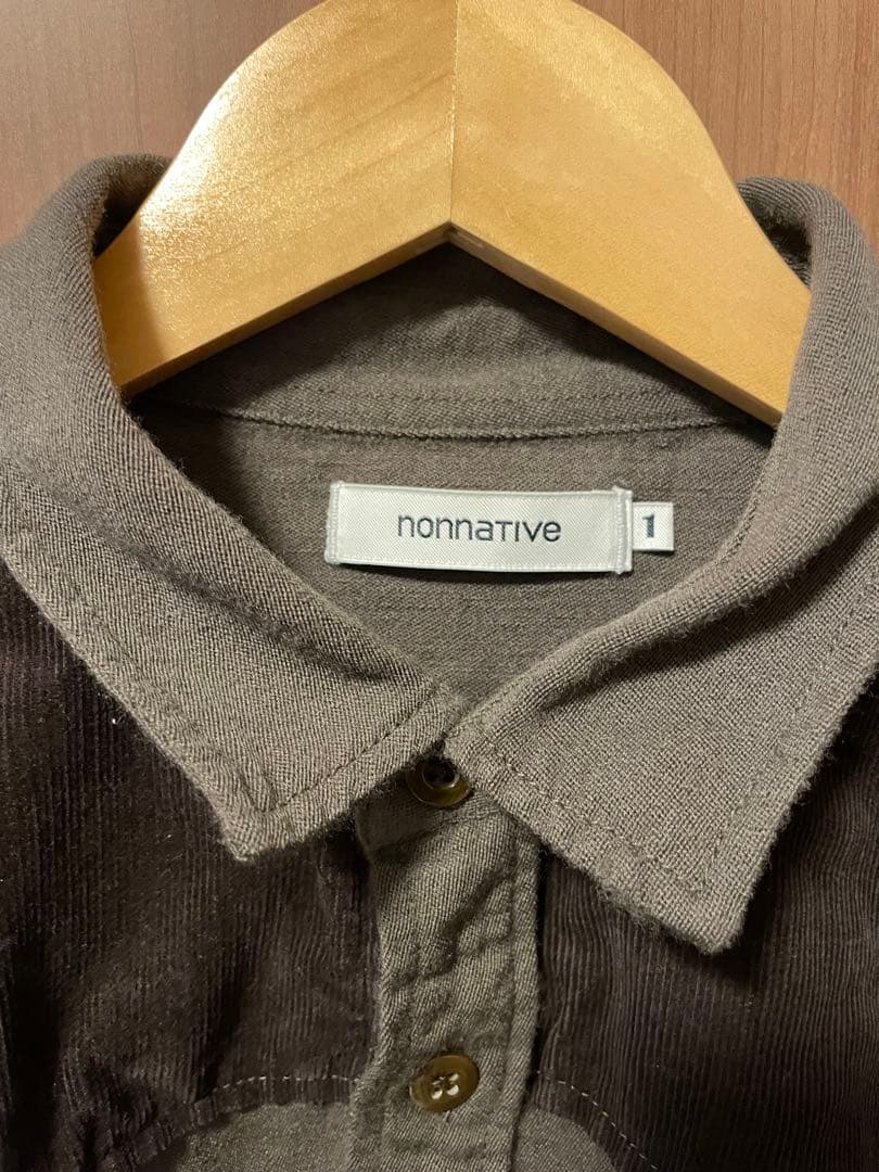 nonnative サイズ1 EXPLORER SHIRT W/Li TWILL