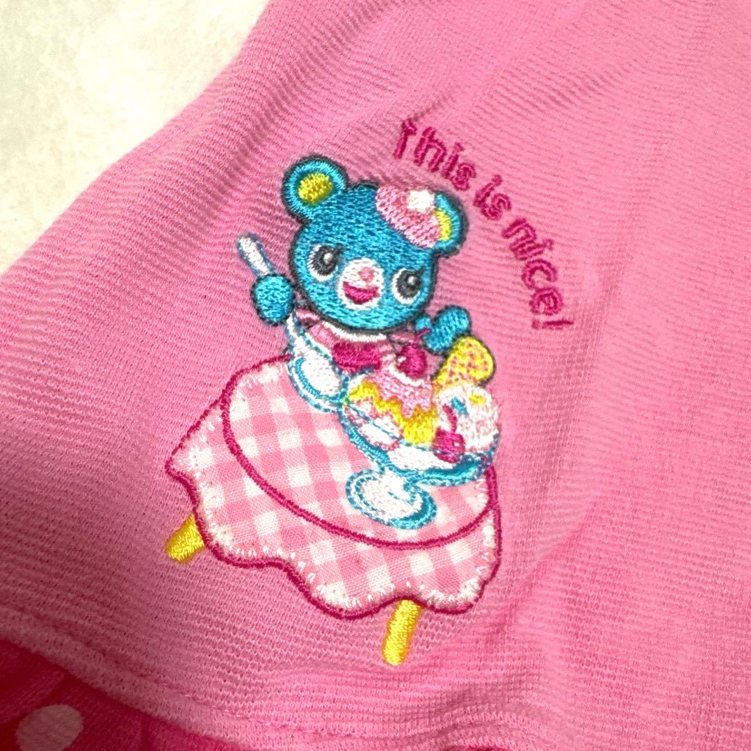 [平成レトロ.未使用]メゾピアノ ミミポポ キャミソール ワンピース 90cm